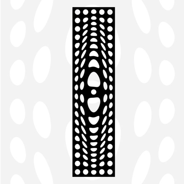 Ścianka dekoracyjna ażurowa "Sfera" 500mm x 2000mm